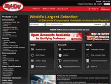 Tablet Screenshot of digikey.no