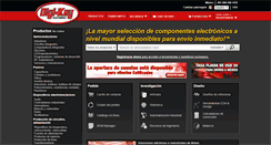 Desktop Screenshot of digikey.com.mx